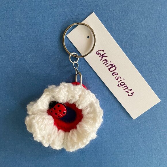 Crochet Keychains, Affordable Gift Set, Backpack Charms, Keychain Charm - Picture 14 of 16